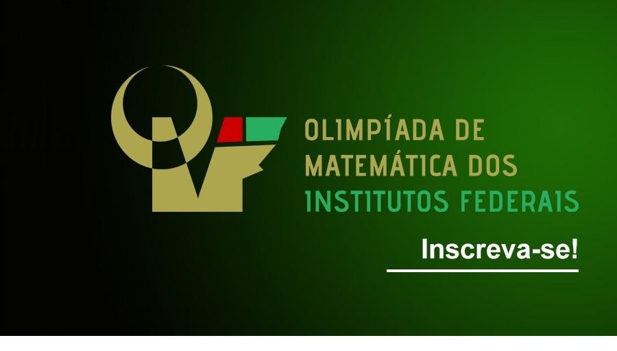 banner da olimpíada de matemática dos institutos federais