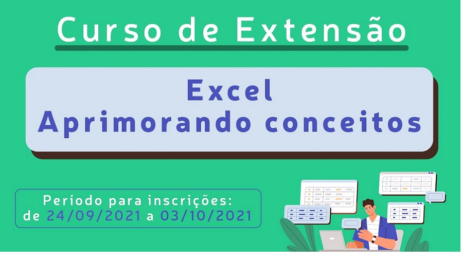 banner curso Extensão Excel 2021