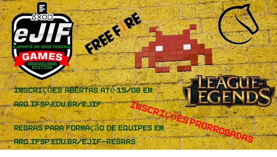 banner ejif games 2021 araraquara inscrições prorrogadas