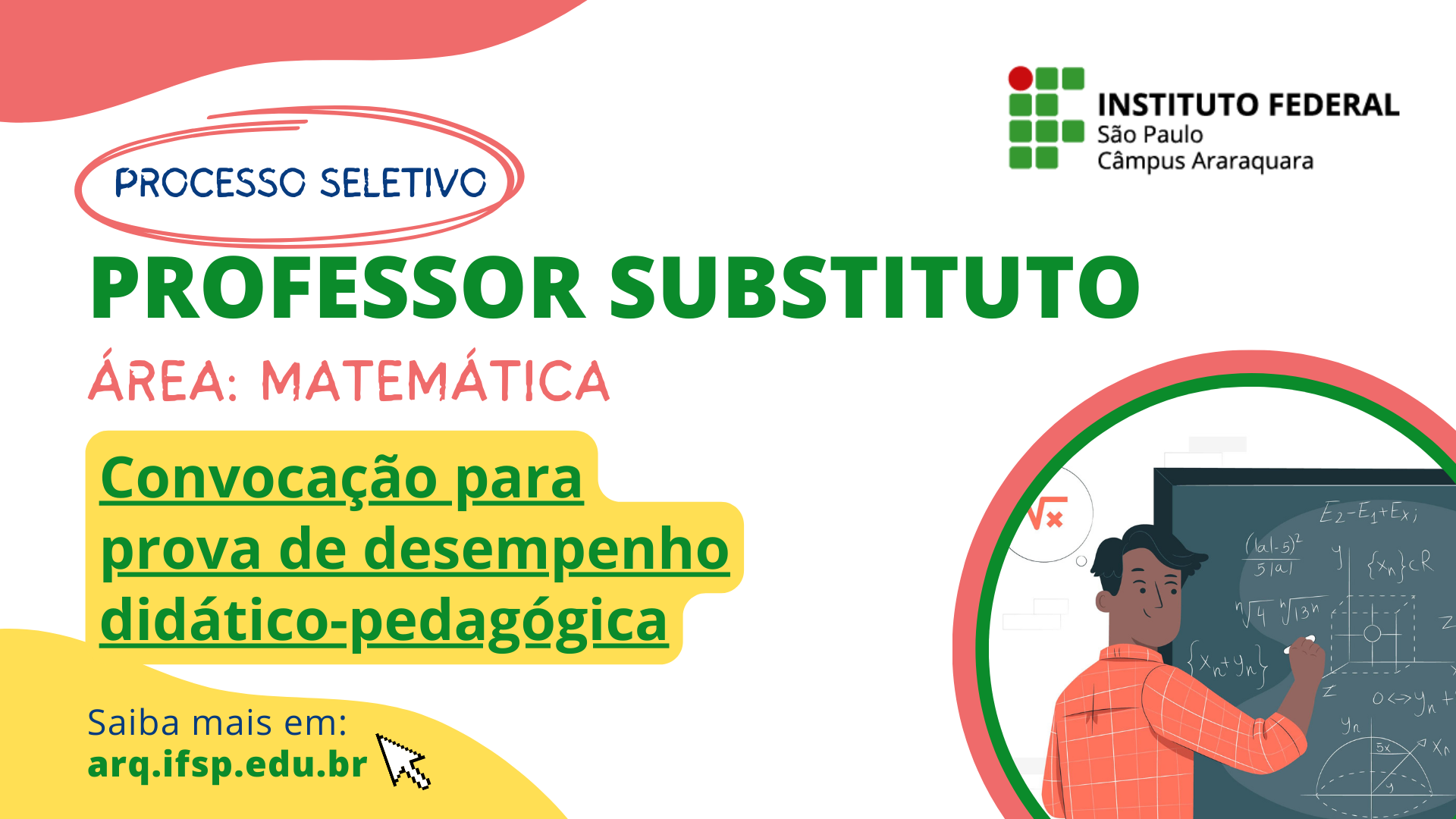 Professor Substituto de Matemática