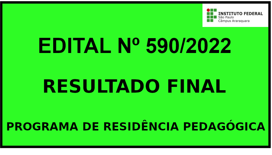 Programa de Residência Pedagógica