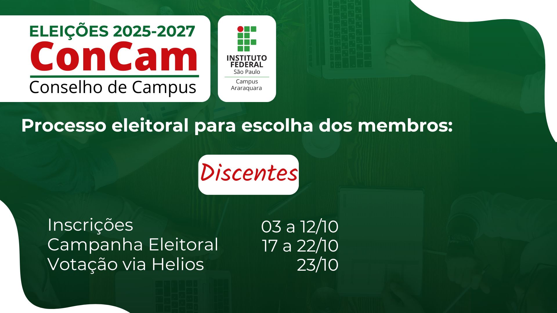 Eleição para Recomposição do CONCAM