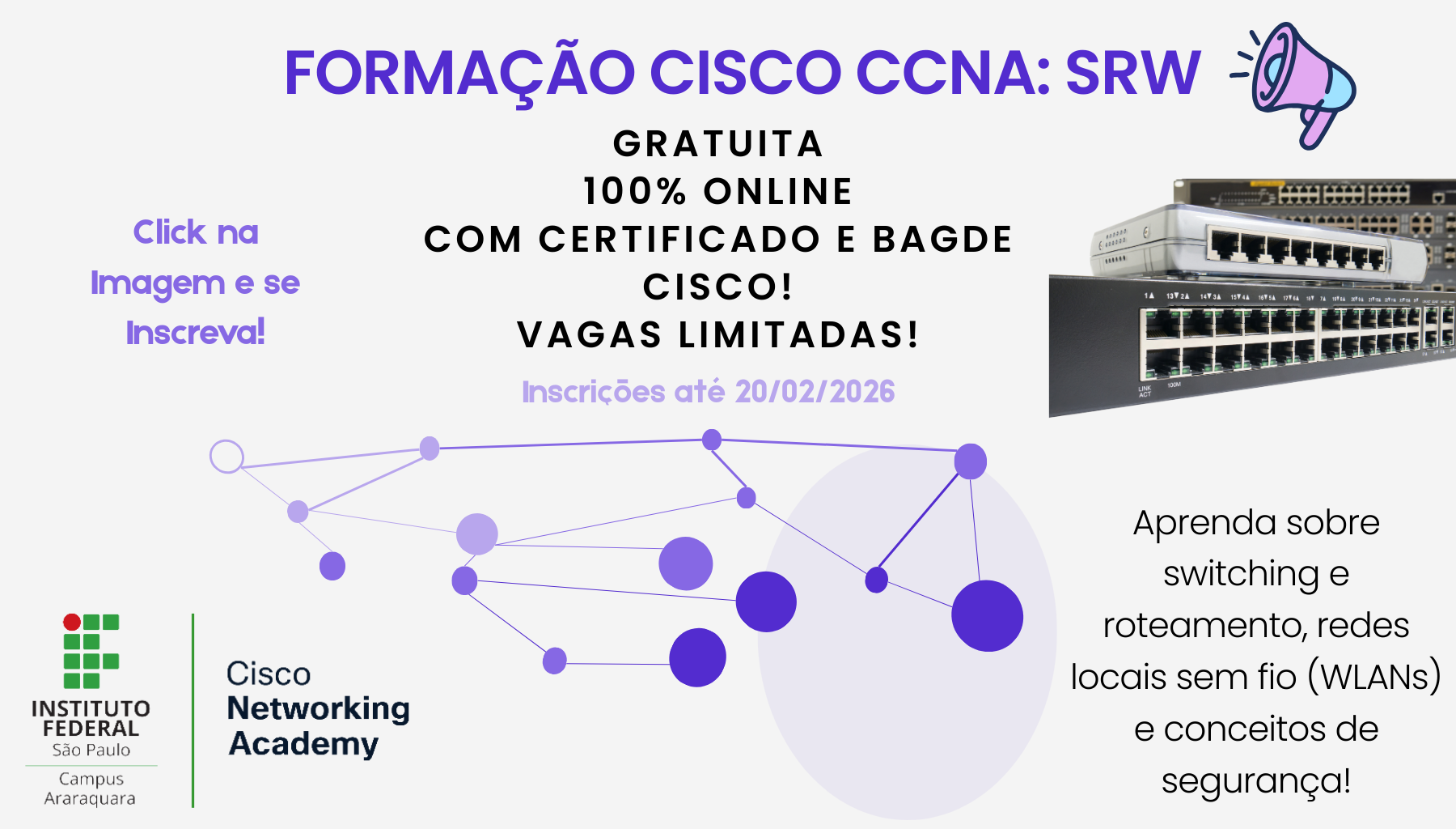 Formação CISCO CCNS: SRW