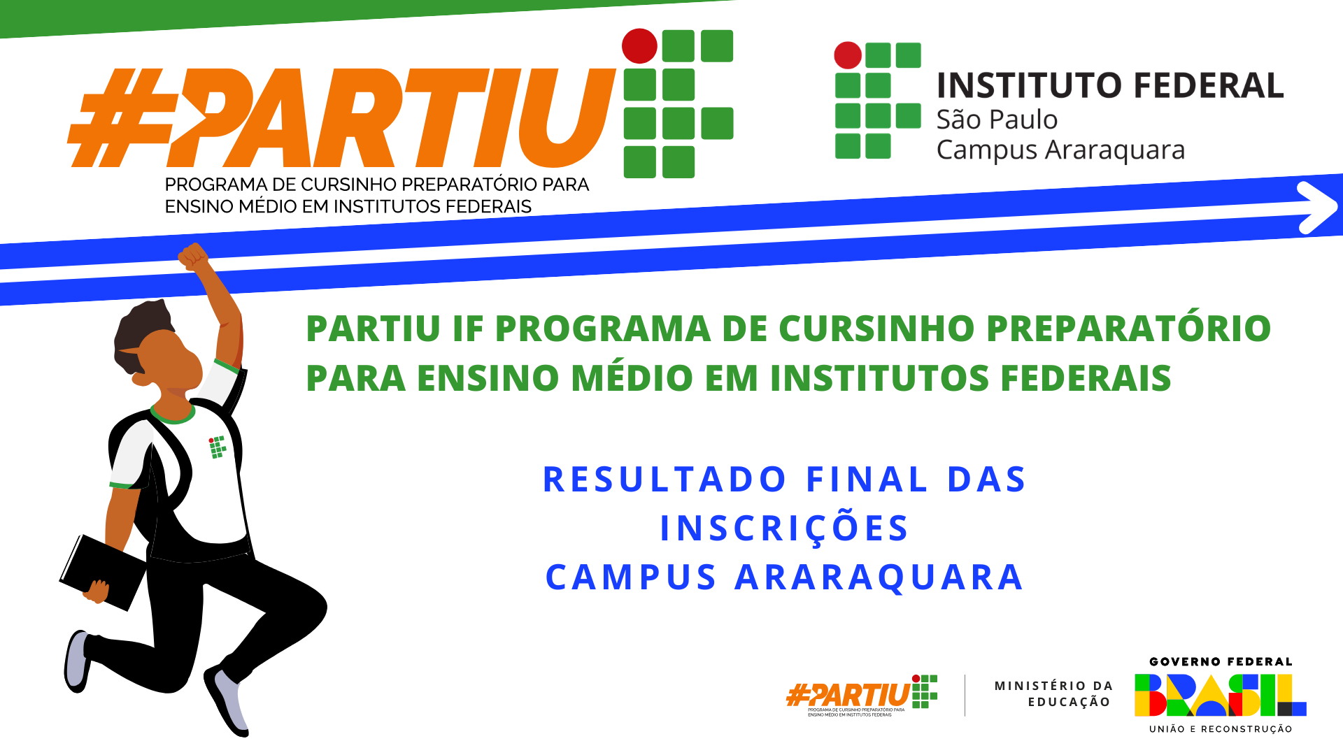 PARTIU IF: Programa de cursinho preparatório para ensino médio em Institutos Federais