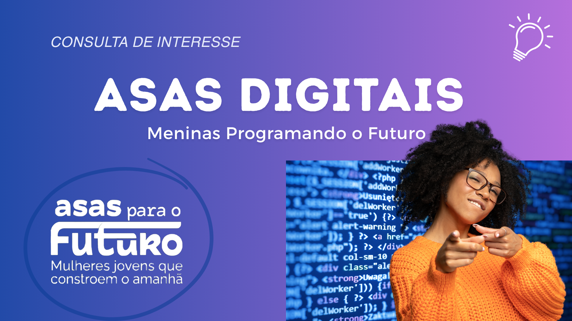 Asas Digitais – Meninas programando o futuro