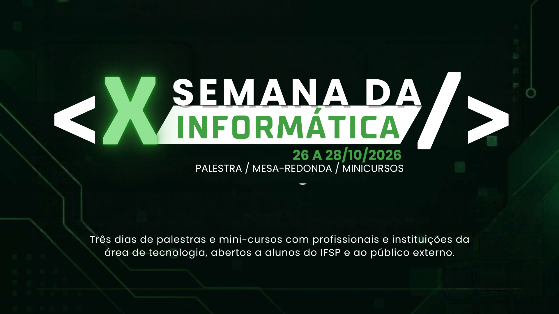 SEMANA DA INFORMÁTICA 2026
