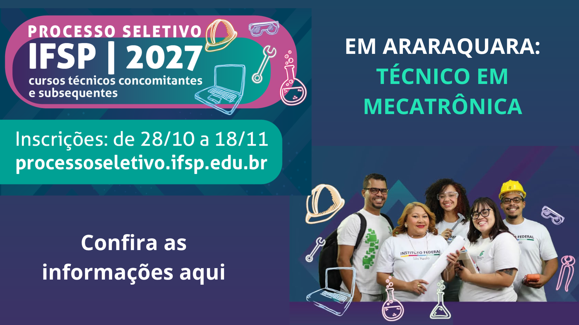 Processo Seletivo 2027 - Mecatrônica
