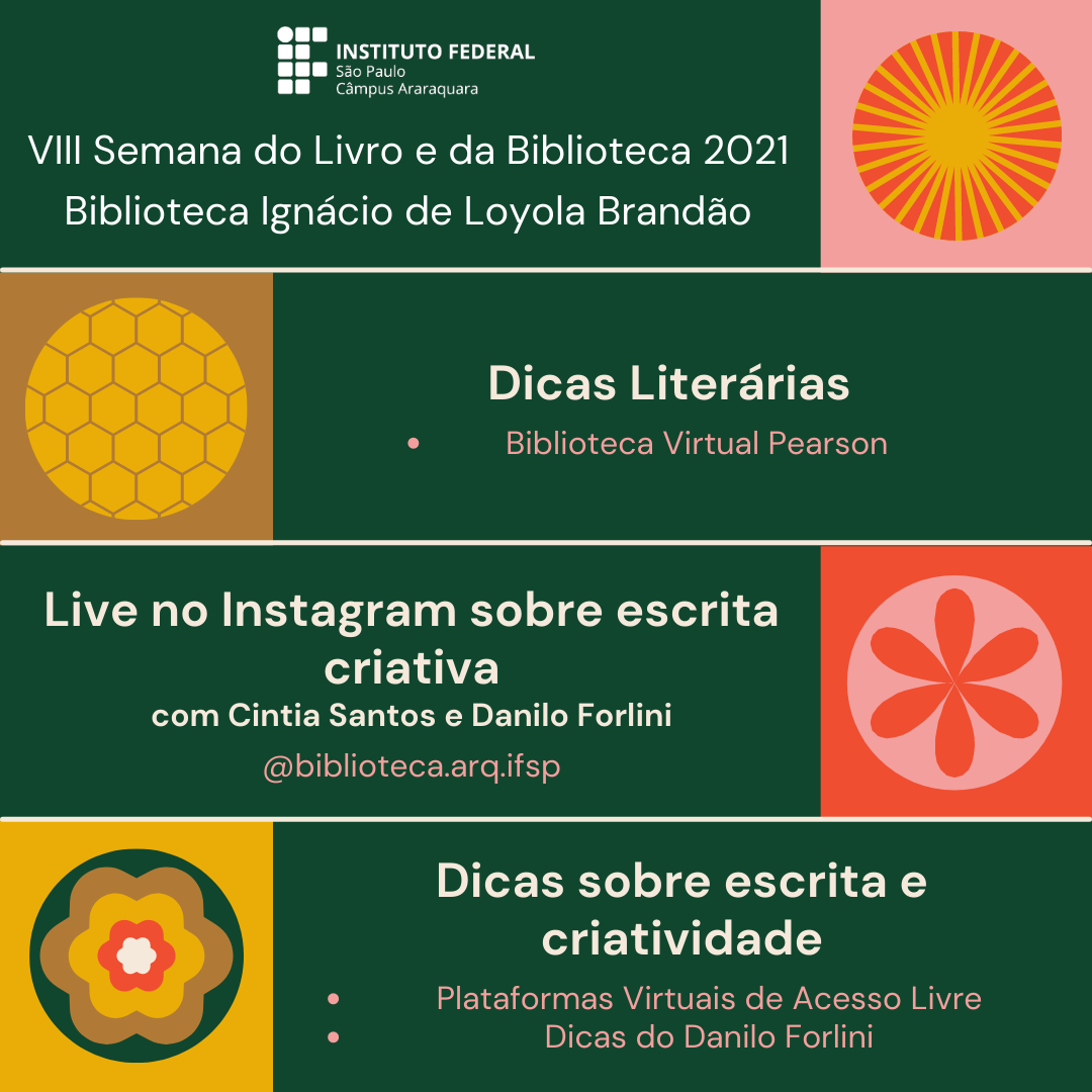 APRESENTAÇÃO 3 VIII Semana do Livro e da Biblioteca
