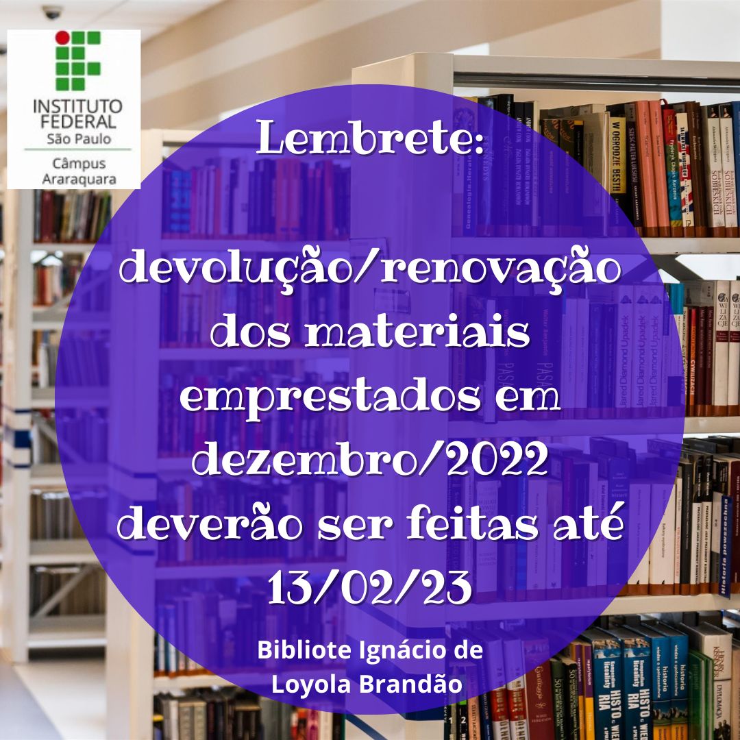 DESTAQUES DA BIBLIOTECA – EDIÇÃO 02/2023