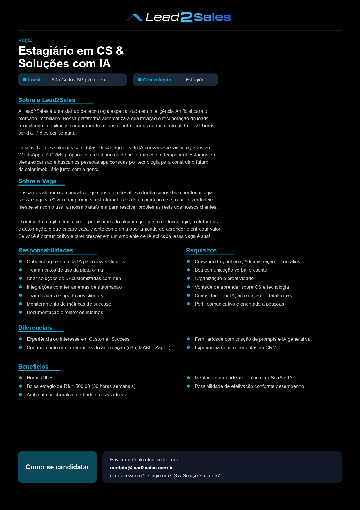 vaga customer success ia lead2sales page 0001