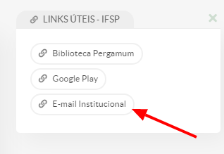 link do e-mail acadêmico pelo suap