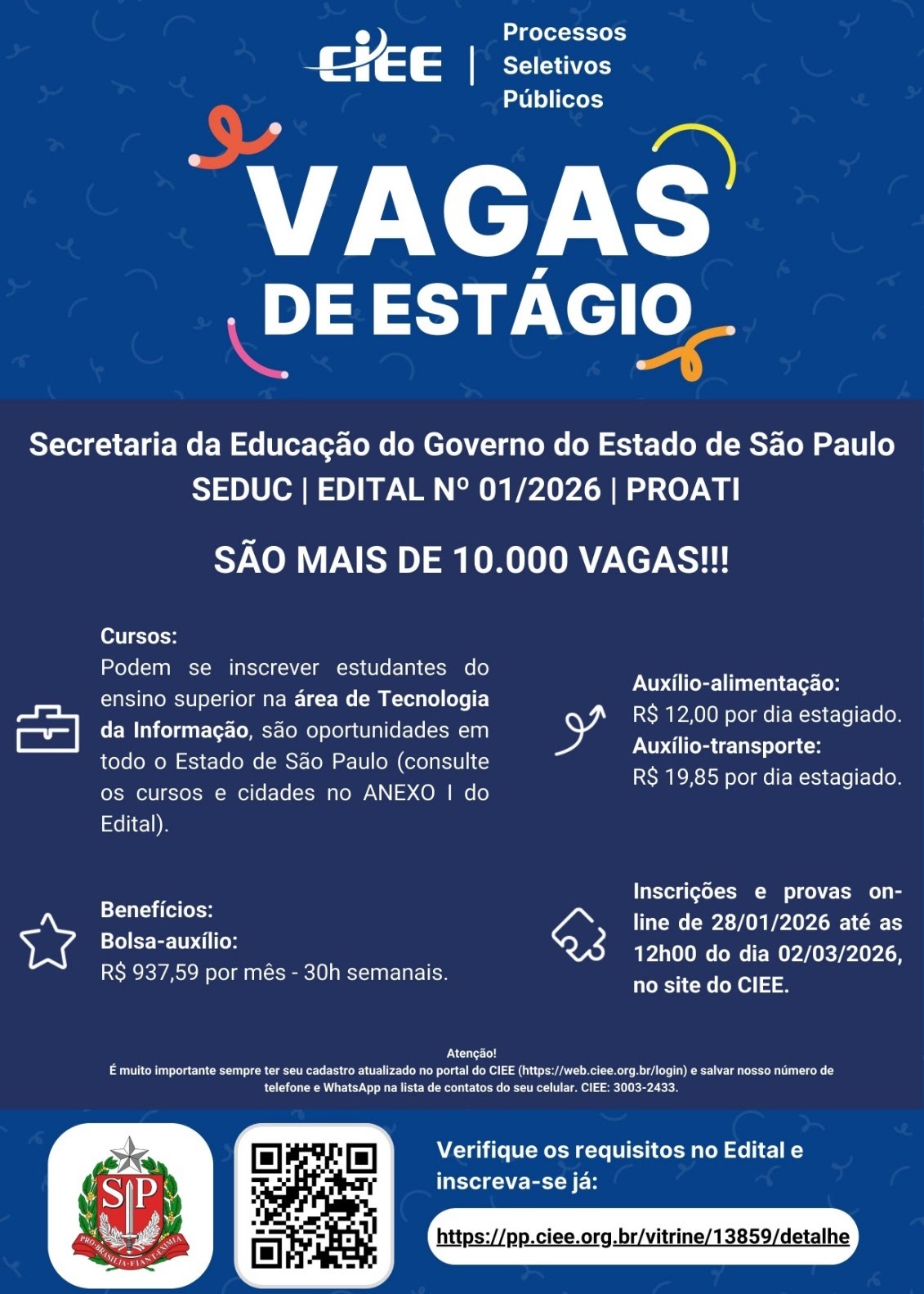 oportunidade area de TI